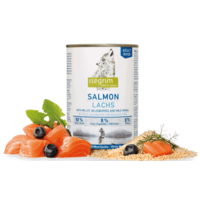 ISEGRIM dog Adult Salmon with Millet, Blueberries & Wild Herbs 800 g konzerva